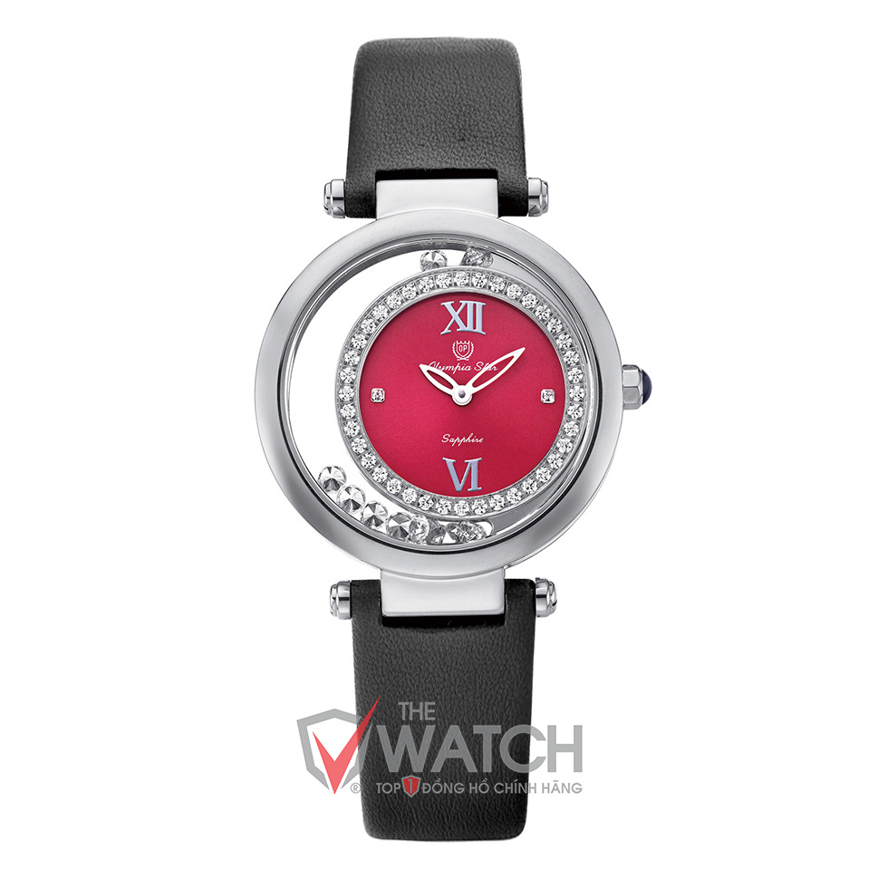 ĐỒNG HỒ NỮ OLYMPIA STAR OPA28044DLS-GL-DO CHÍNH HÃNG
